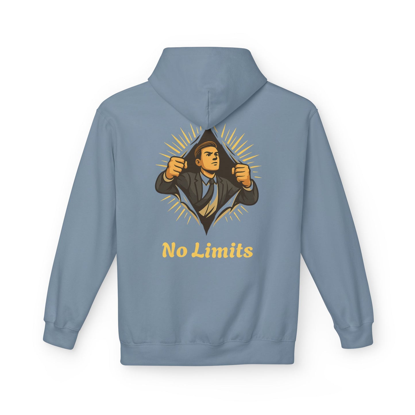 ''Becoming - No Limits'' 80% Cotton Hoodie