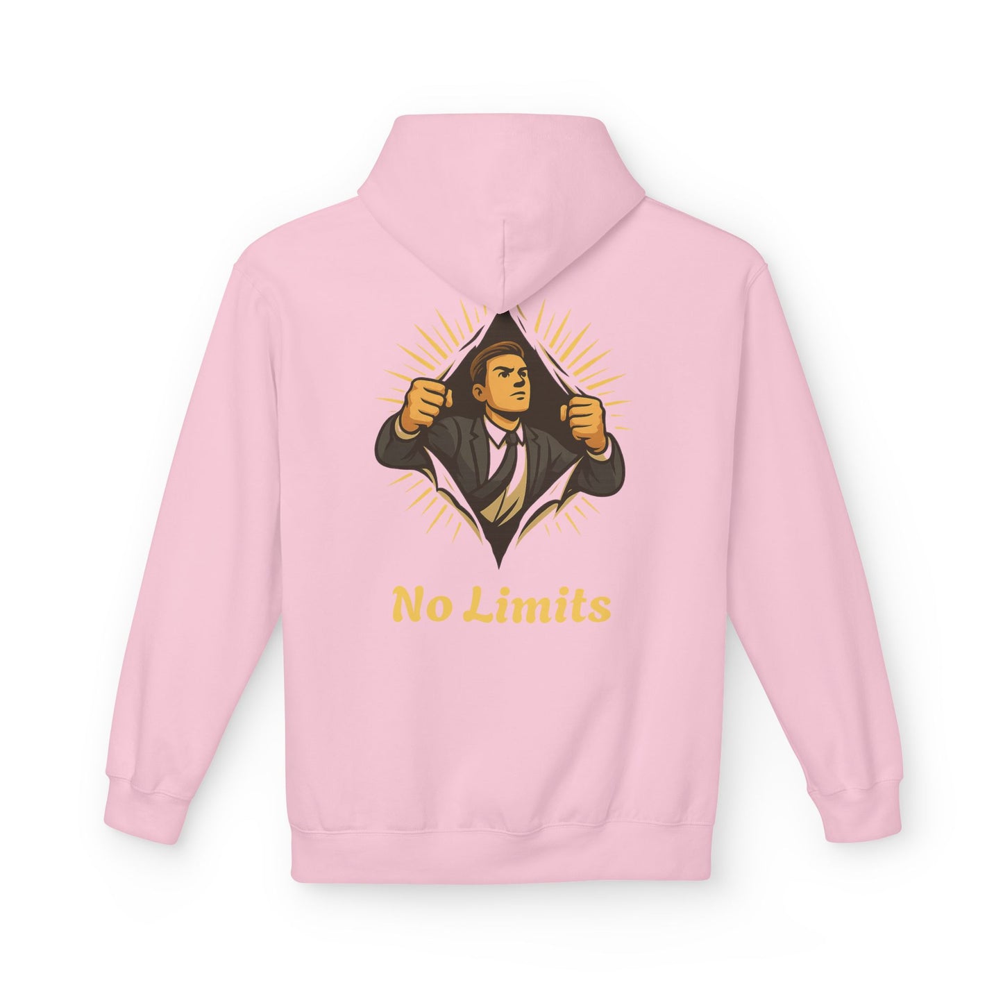 ''Becoming - No Limits'' 80% Cotton Hoodie
