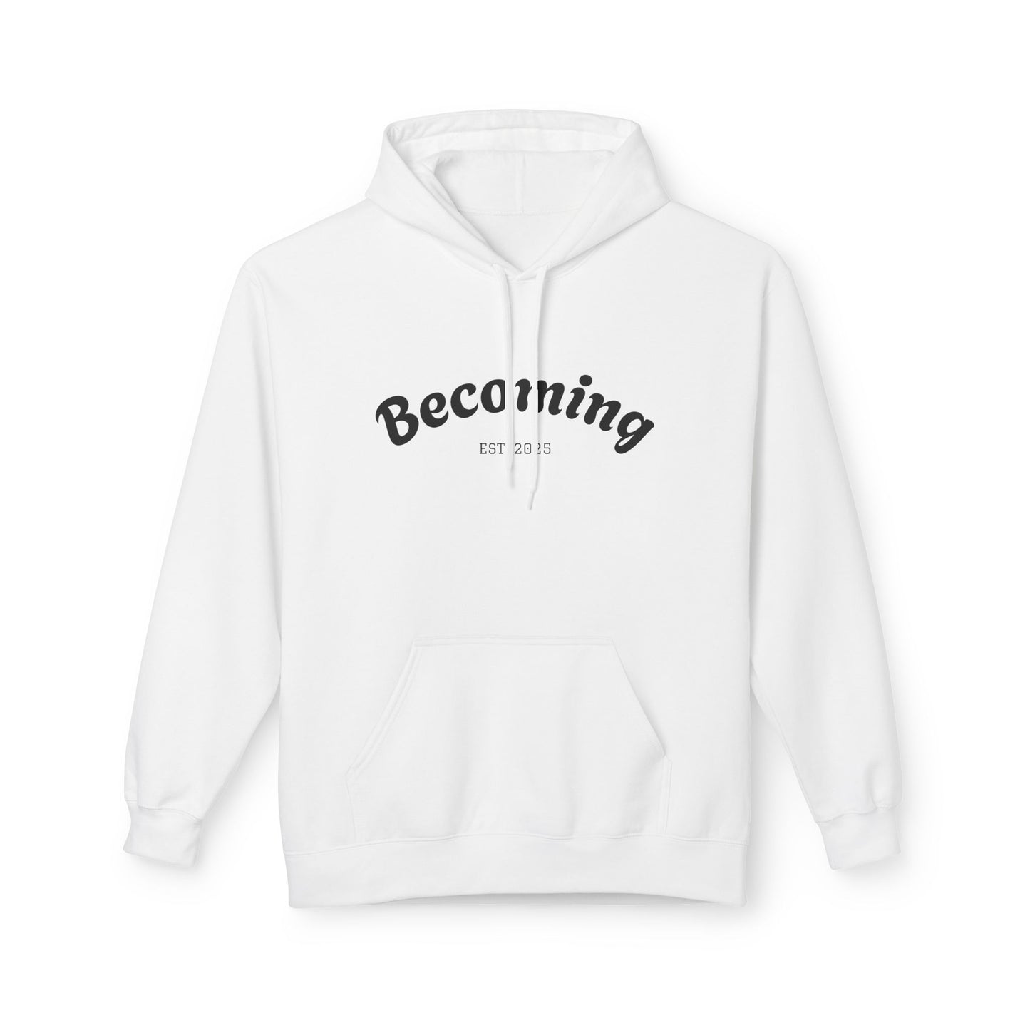 ''Becoming'' Unisex Midweight Softstyle Fleece Hoodie