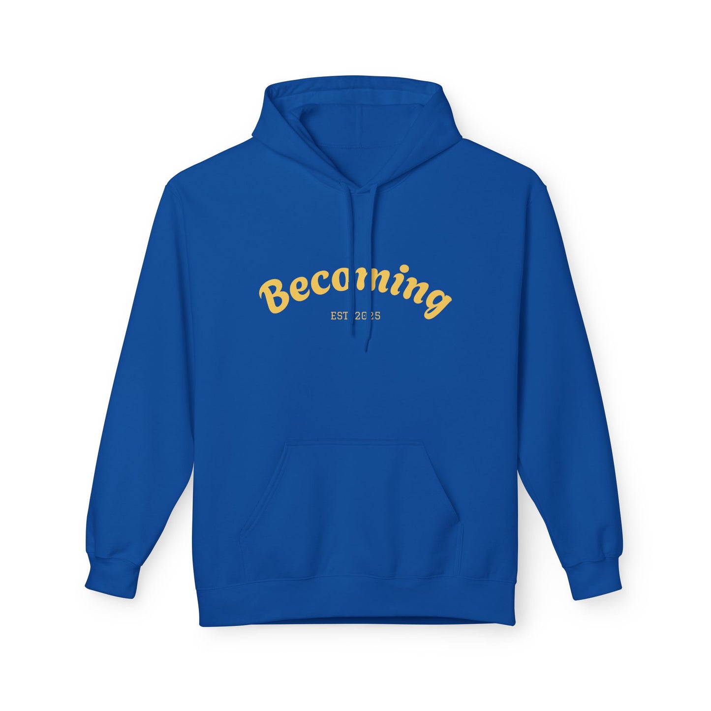 ''Becoming - No Limits'' 80% Cotton Hoodie
