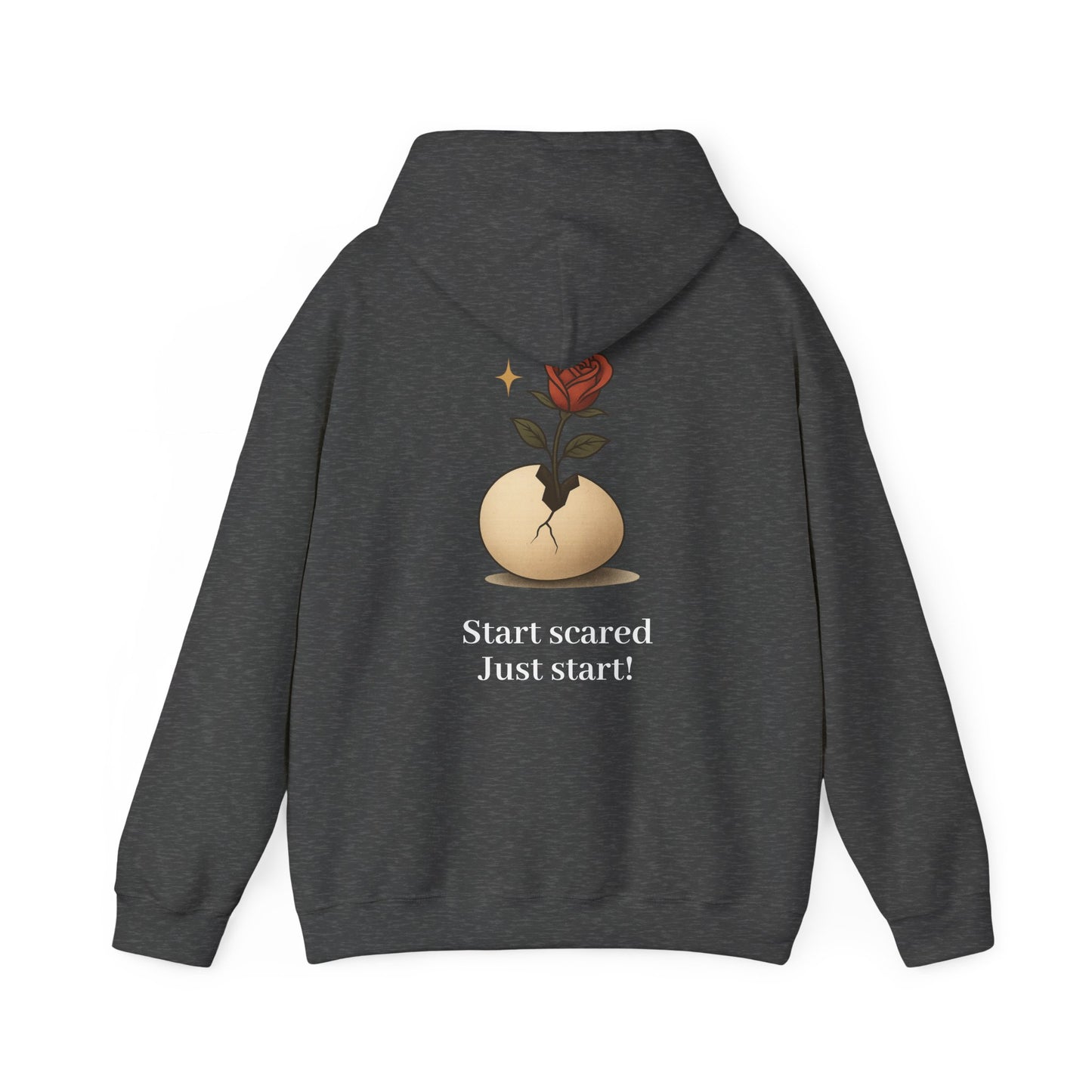 ''Becoming - Just Start'' Unisex Hooded Sweatshirt