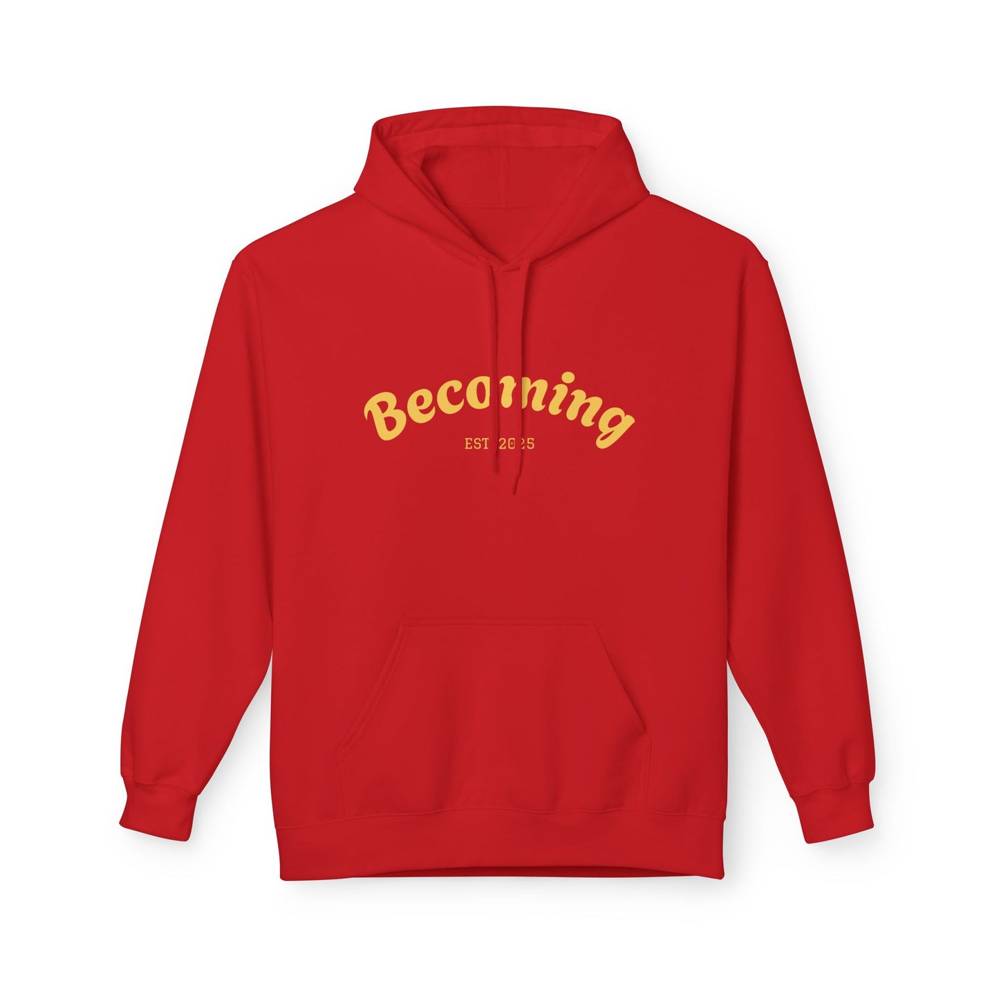 ''Becoming - No Limits'' 80% Cotton Hoodie