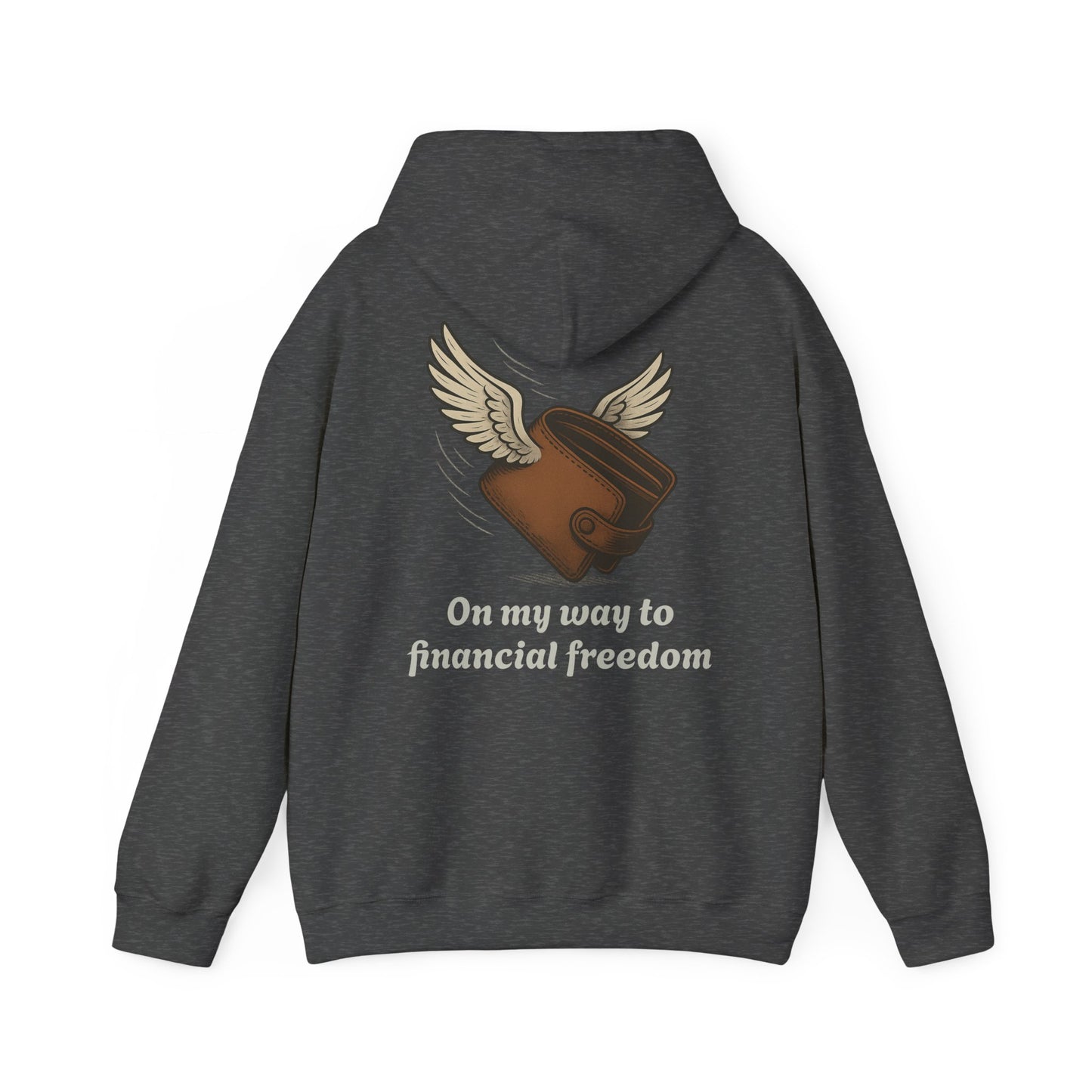 ''Becoming - Financial Freedom'' Unisex Hooded Sweatshirt