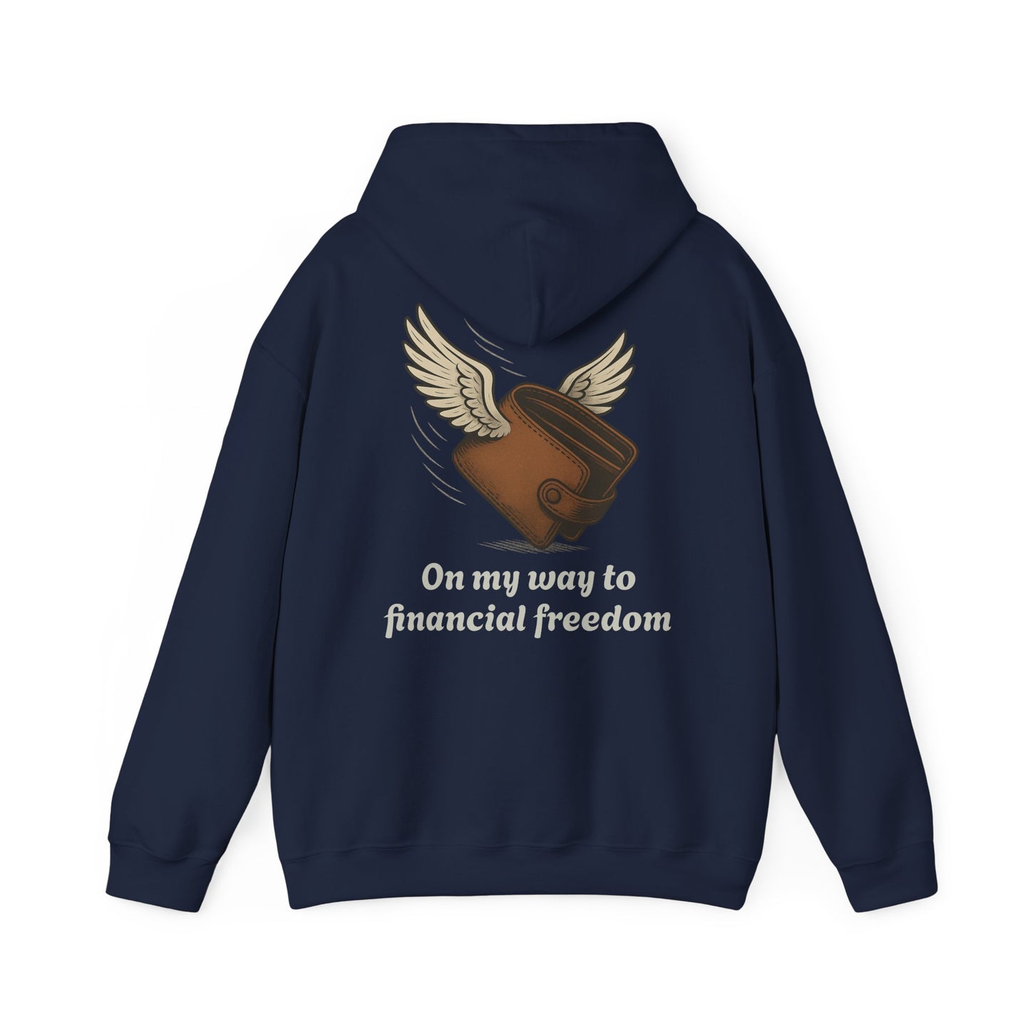 ''Becoming - Financial Freedom'' Unisex Hooded Sweatshirt
