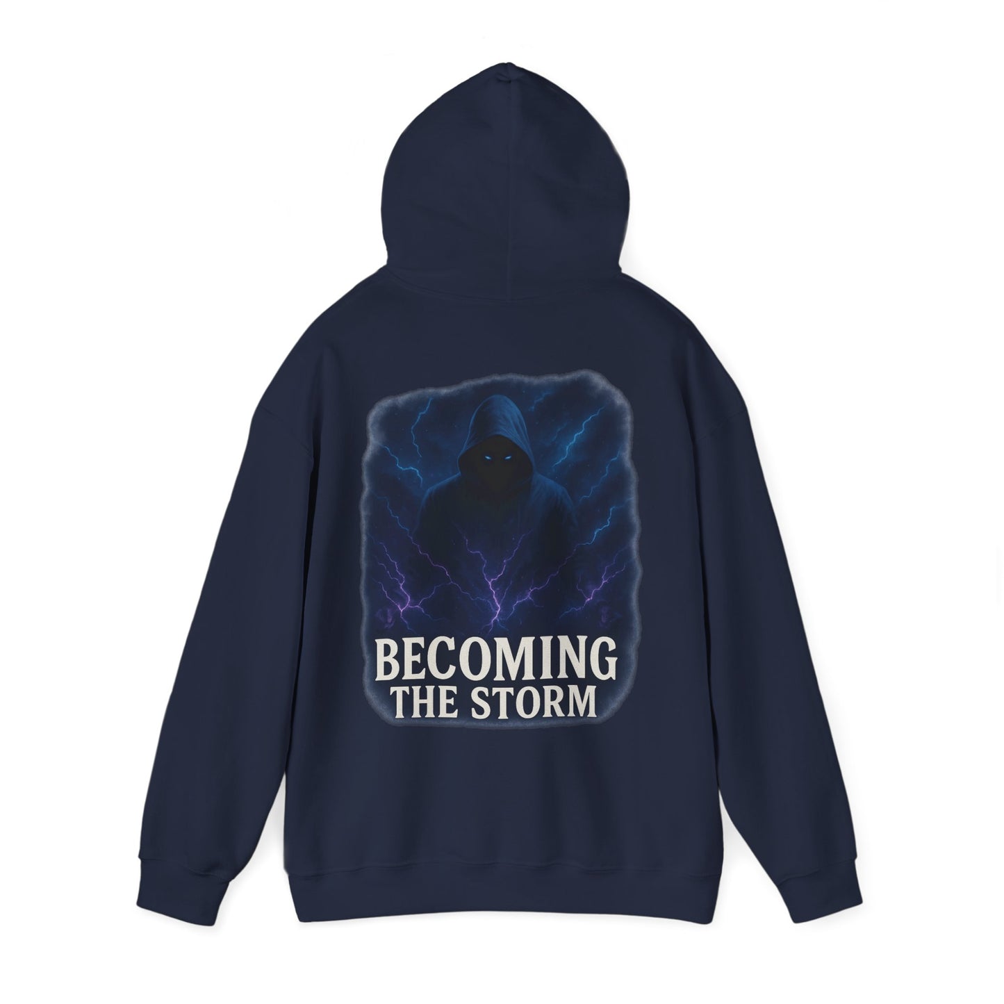 "Becoming the storm'' Unisex Hooded Sweatshirt