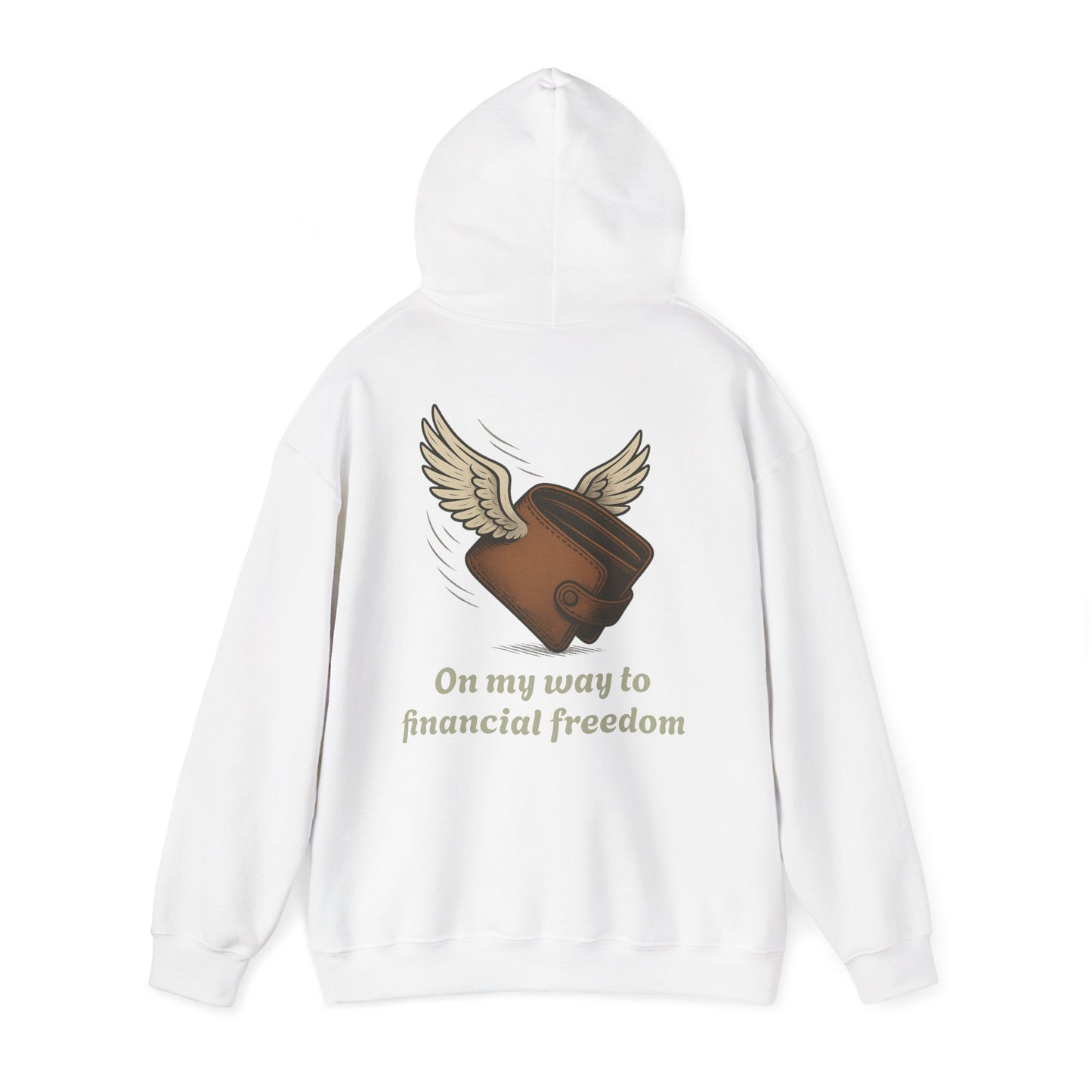 ''Becoming - Financial Freedom'' Unisex Hooded Sweatshirt