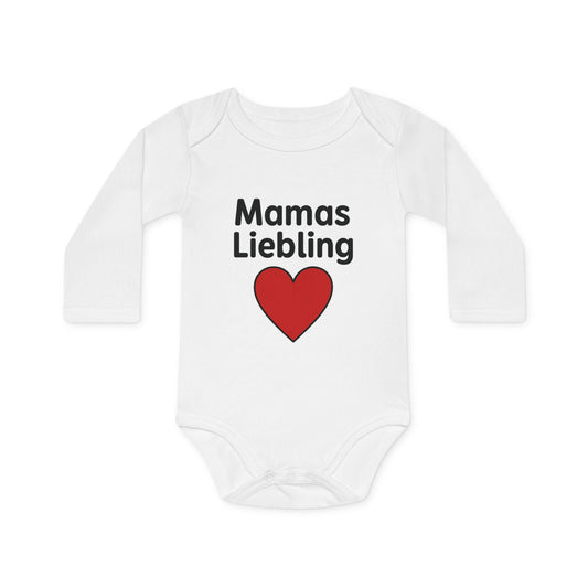 Mamas Liebling Baby Bodysuit, Organic Cotton