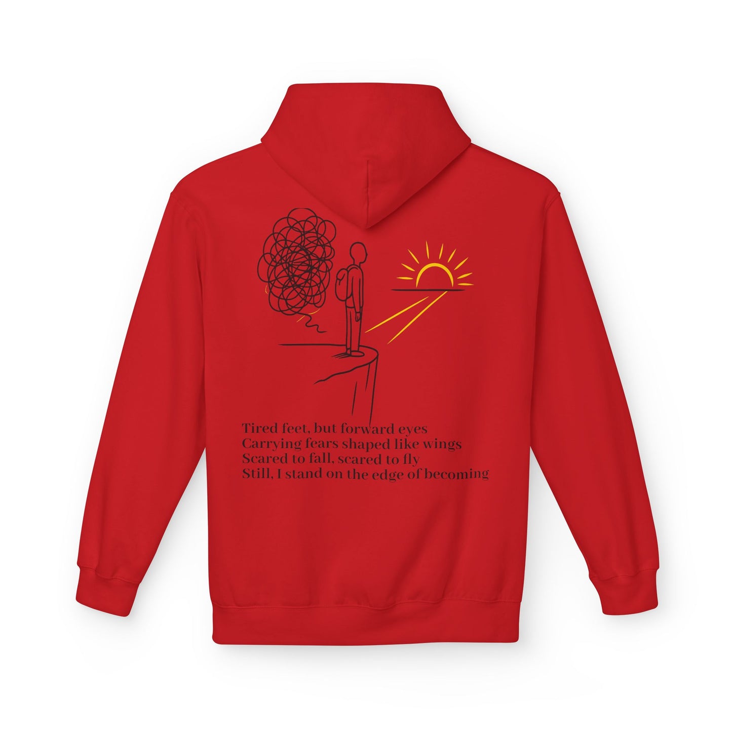 ''Becoming'' Unisex Midweight Softstyle Fleece Hoodie