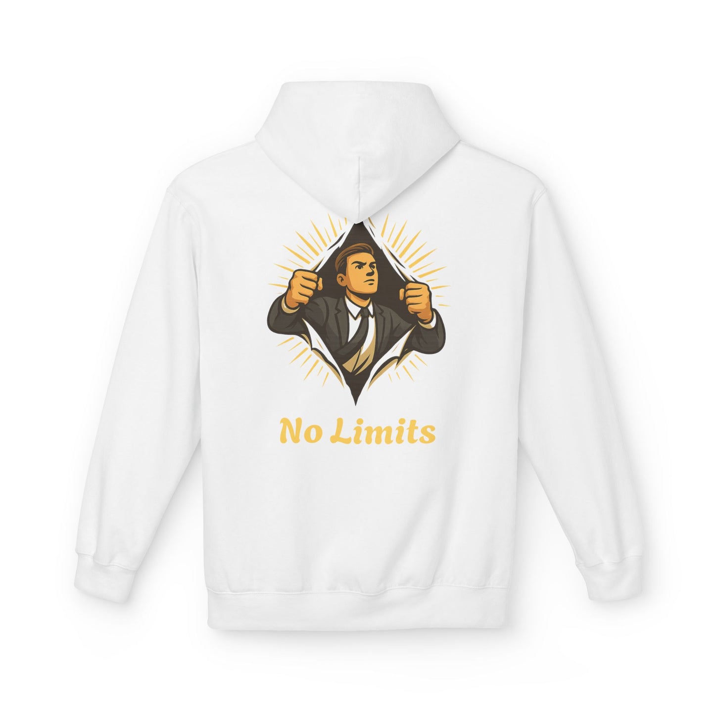 ''Becoming - No Limits'' 80% Cotton Hoodie