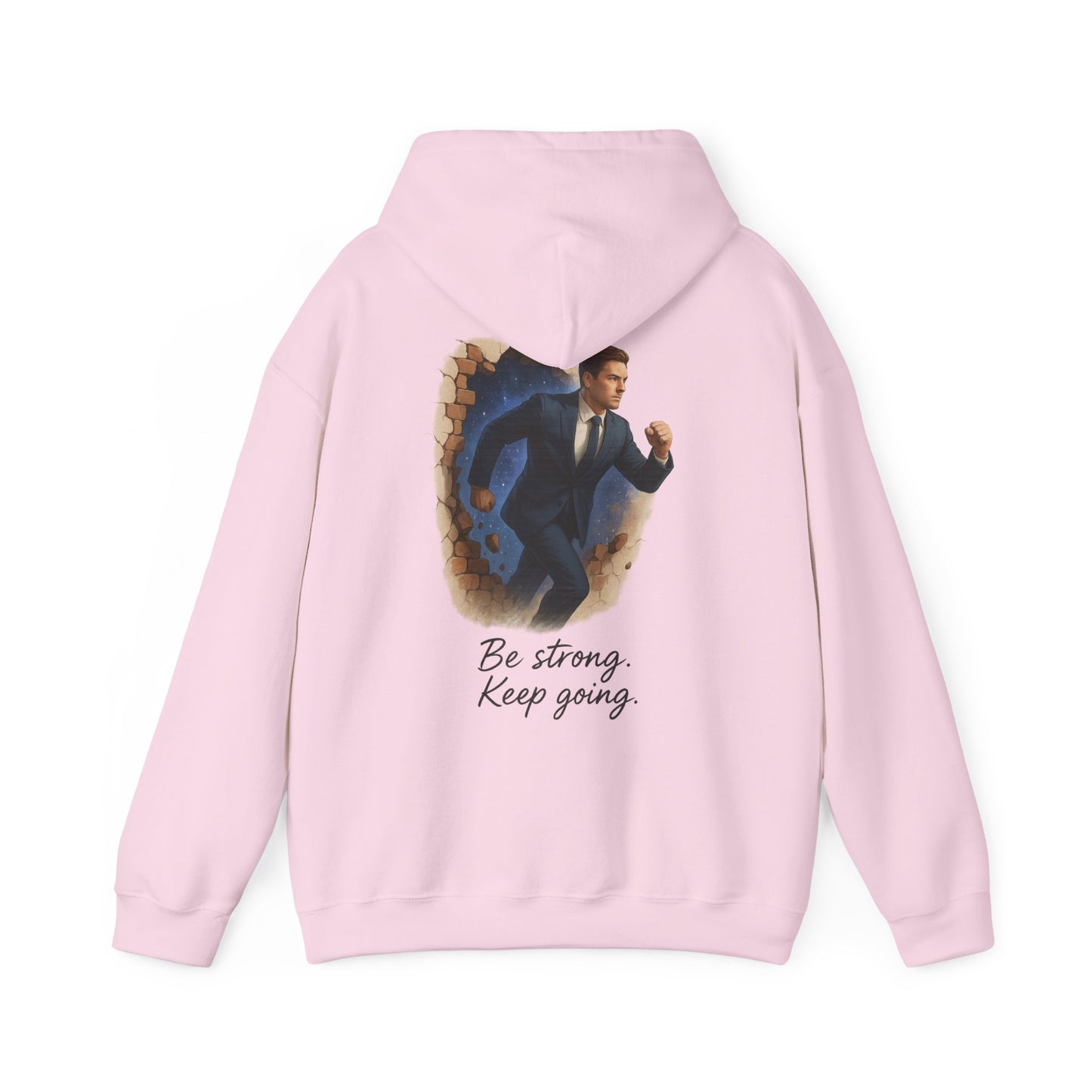 ''Keep going'' Unisex Hooded Sweatshirt