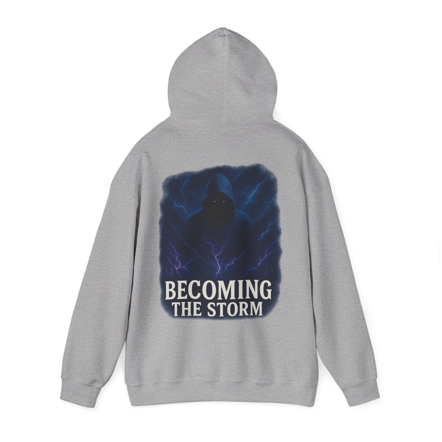 "Becoming the storm'' Unisex Hooded Sweatshirt