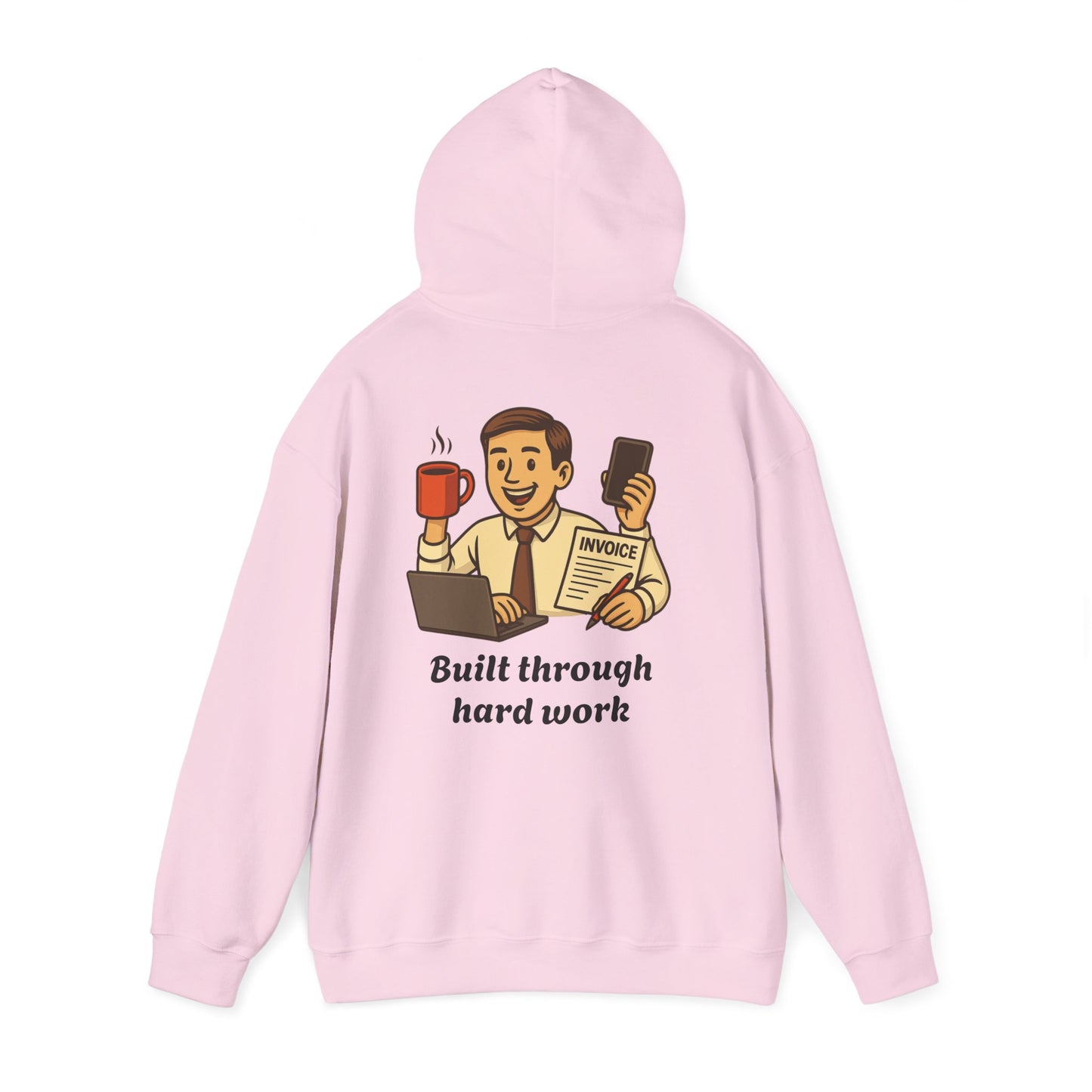 ''Becoming - Built'' Unisex Hooded Sweatshirt
