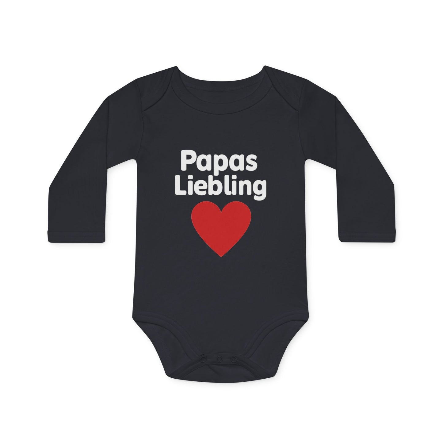 Papas Liebling Baby Bodysuit, Organic Cotton