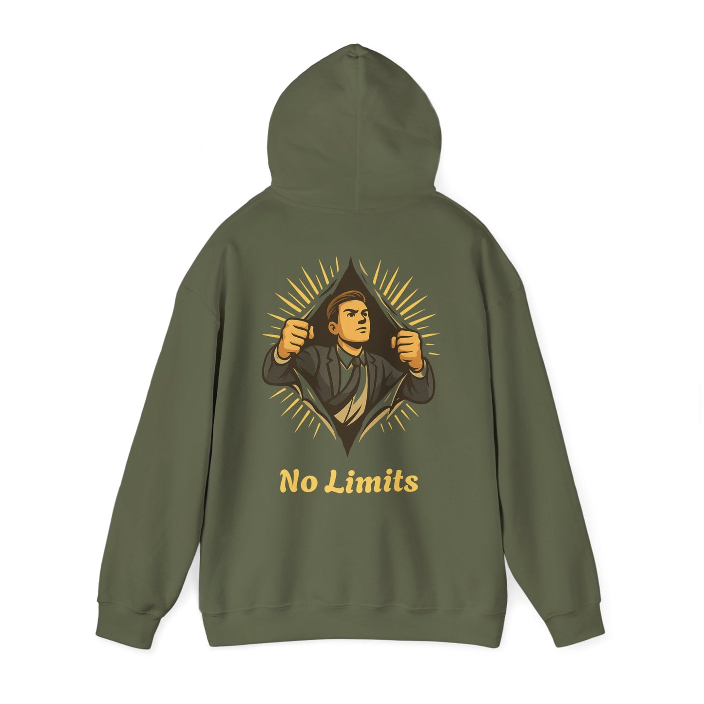 ''Becoming - No Limits'' Unisex Hooded Sweatshirt
