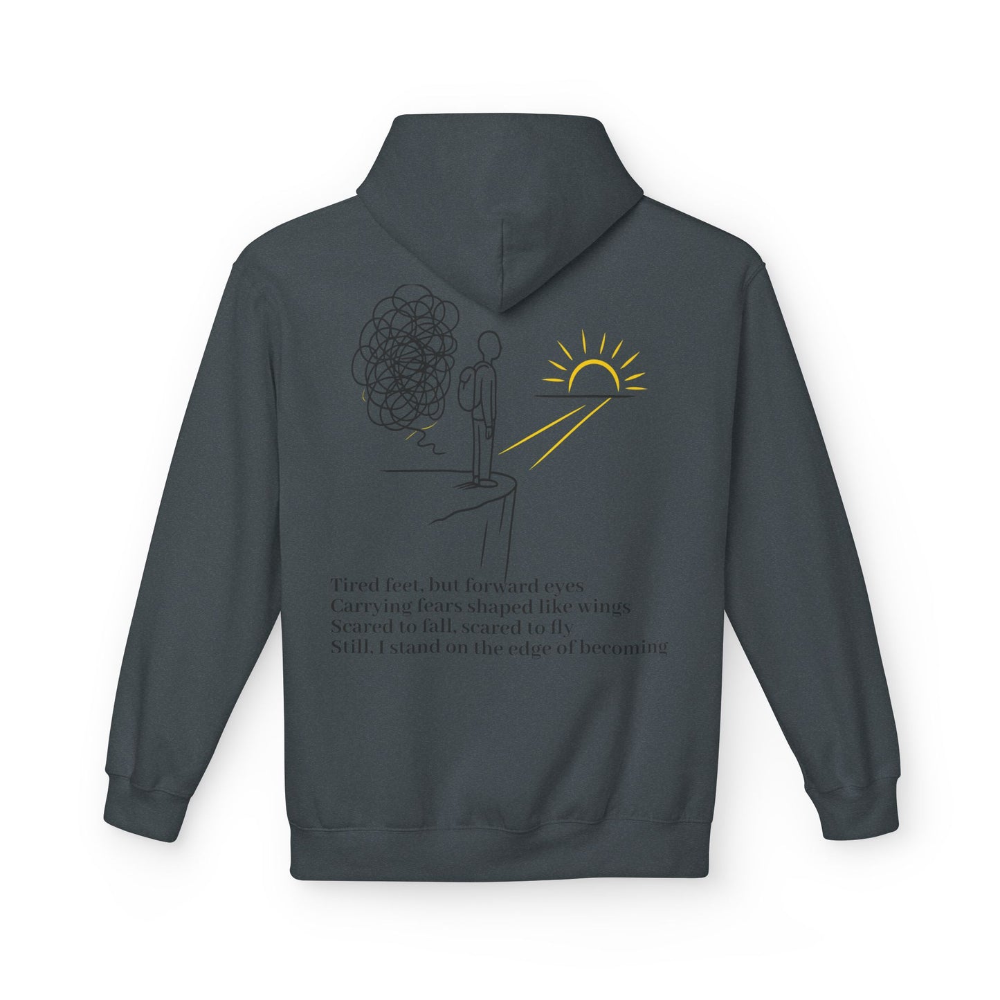 ''Becoming'' Unisex Midweight Softstyle Fleece Hoodie