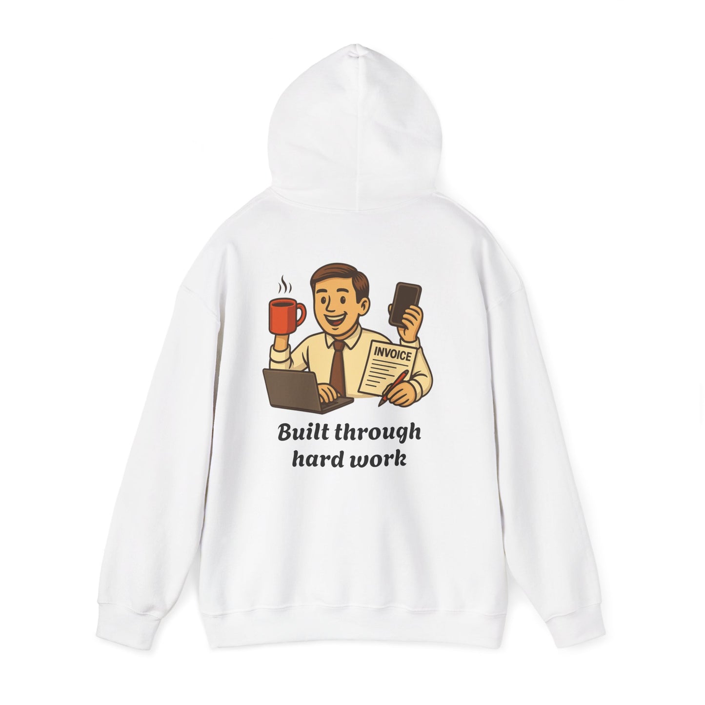 ''Becoming - Built'' Unisex Hooded Sweatshirt