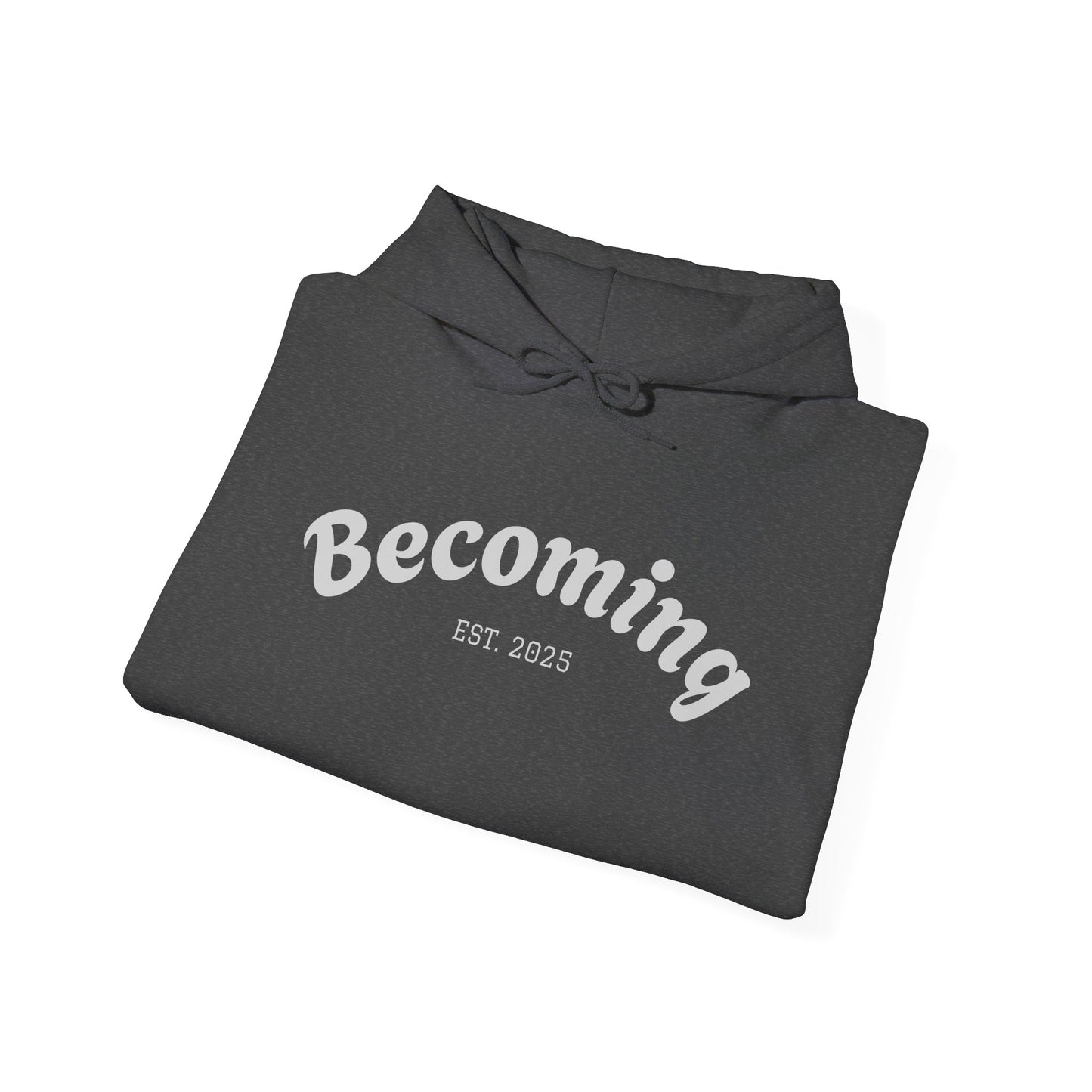 ''Becoming - No Faking It'' Unisex Hooded Sweatshirt