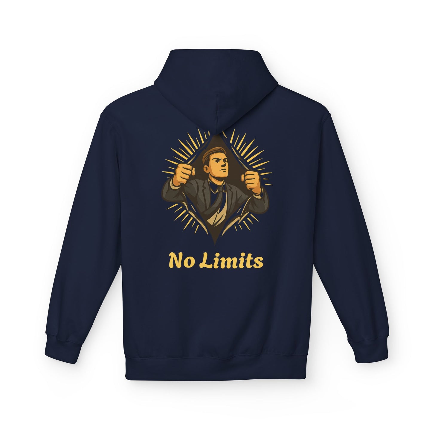 ''Becoming - No Limits'' 80% Cotton Hoodie