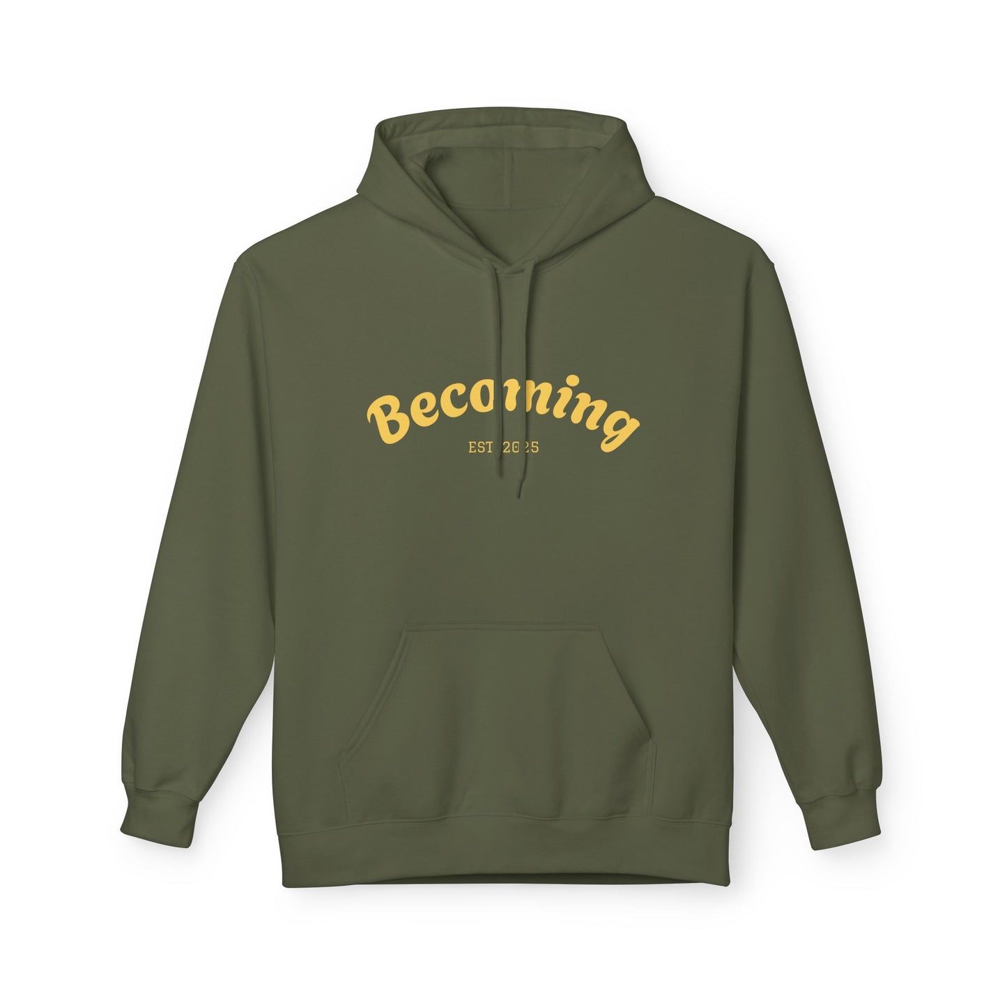 ''Becoming - No Limits'' 80% Cotton Hoodie