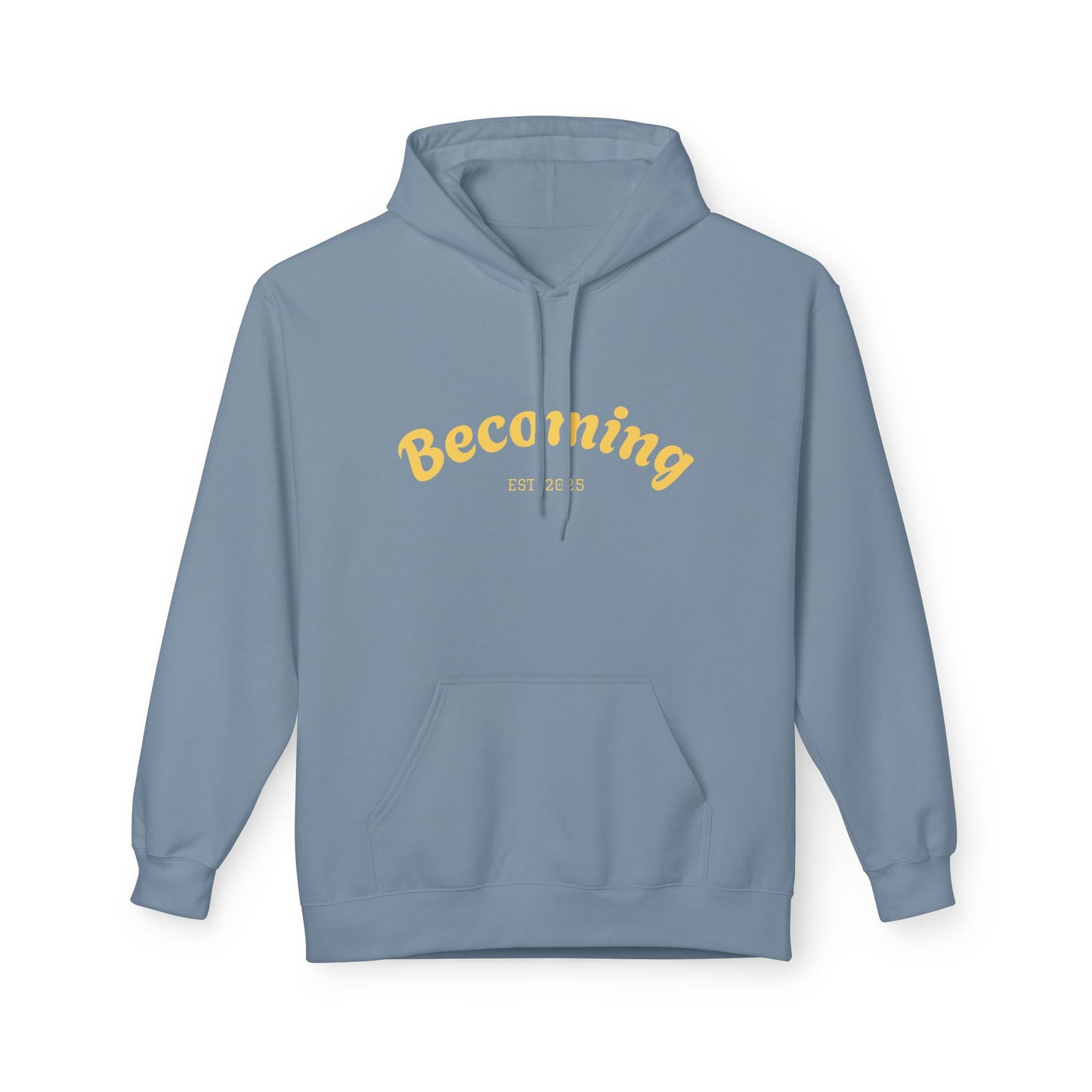 ''Becoming - No Limits'' 80% Cotton Hoodie